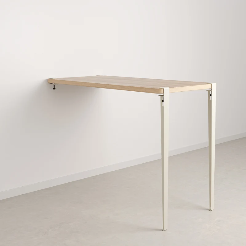 Table haute murale TIPTOE - bois éco-certifié