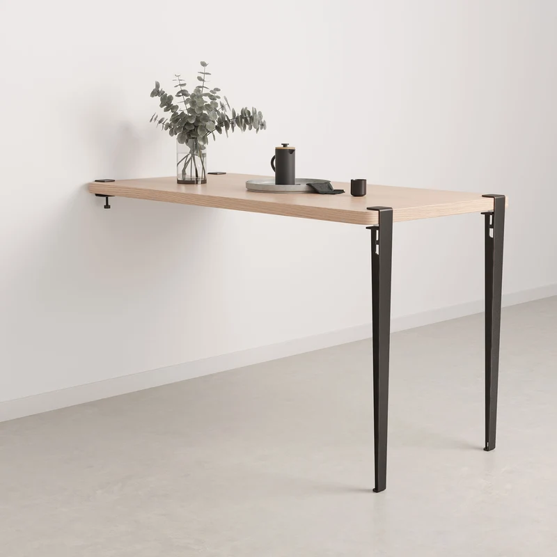 Table haute murale TIPTOE - bois éco-certifié