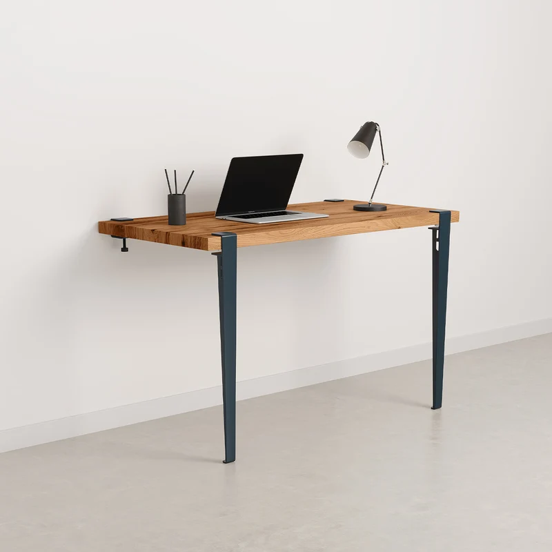Bureau mural TIPTOE 120x60cm - bois ancien recyclé
