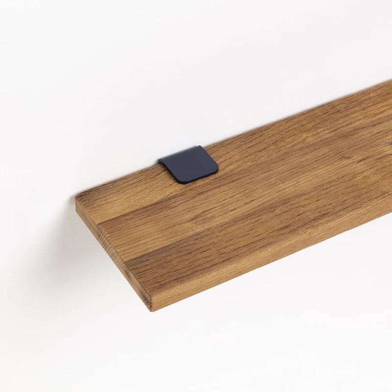 Etagère murale BRACKET - bois ancien recyclé - 60 à 150cm