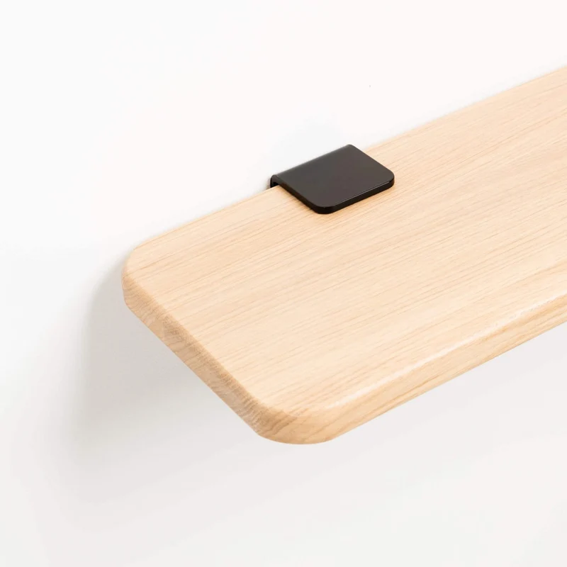 Etagère murale BRACKET - chêne massif - 60 à 150cm