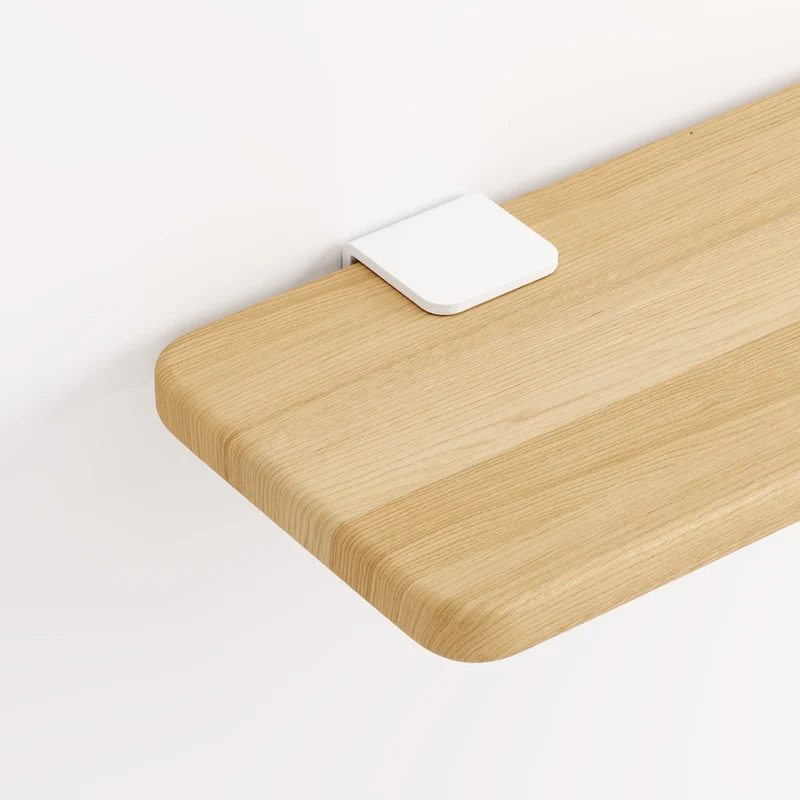 Etagère murale BRACKET - chêne massif - 60 à 150cm