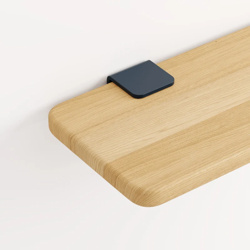 Etagère murale BRACKET - chêne massif - 60 à 150cm