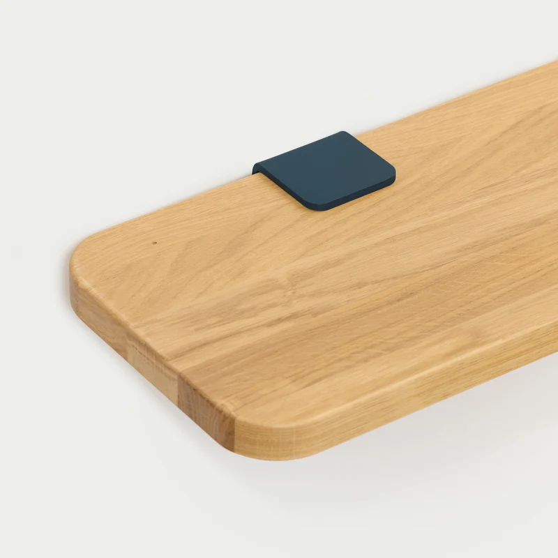 Etagère murale BRACKET - chêne massif - 60 à 150cm