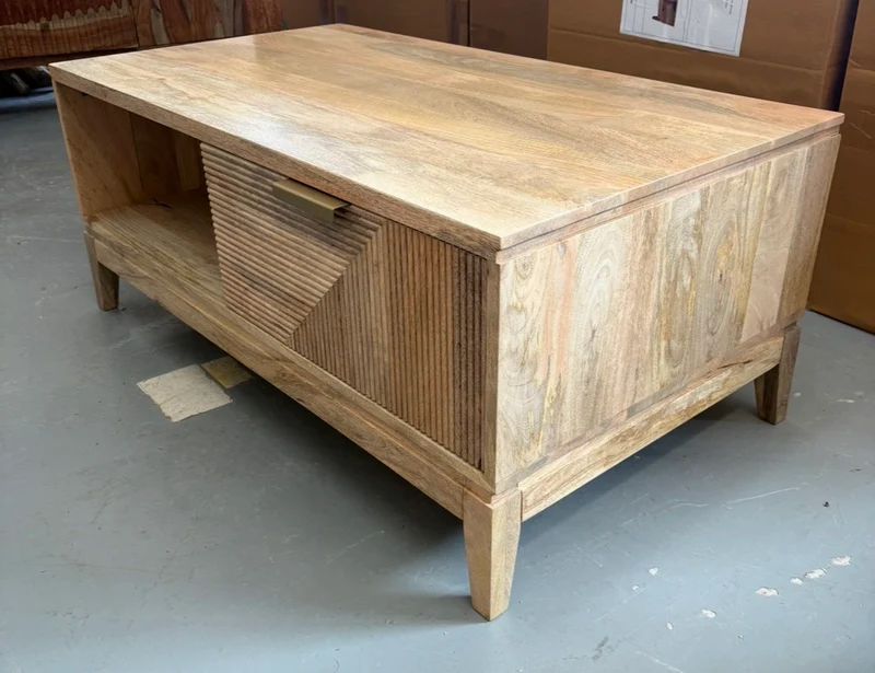 Table basse en Manguier 18×43×24"