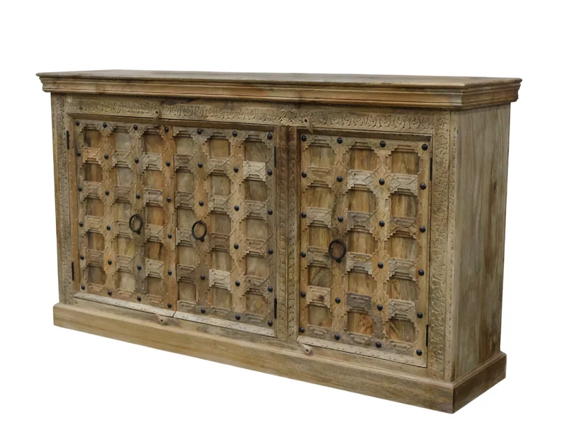 Buffet Bakhra 3 portes naturel