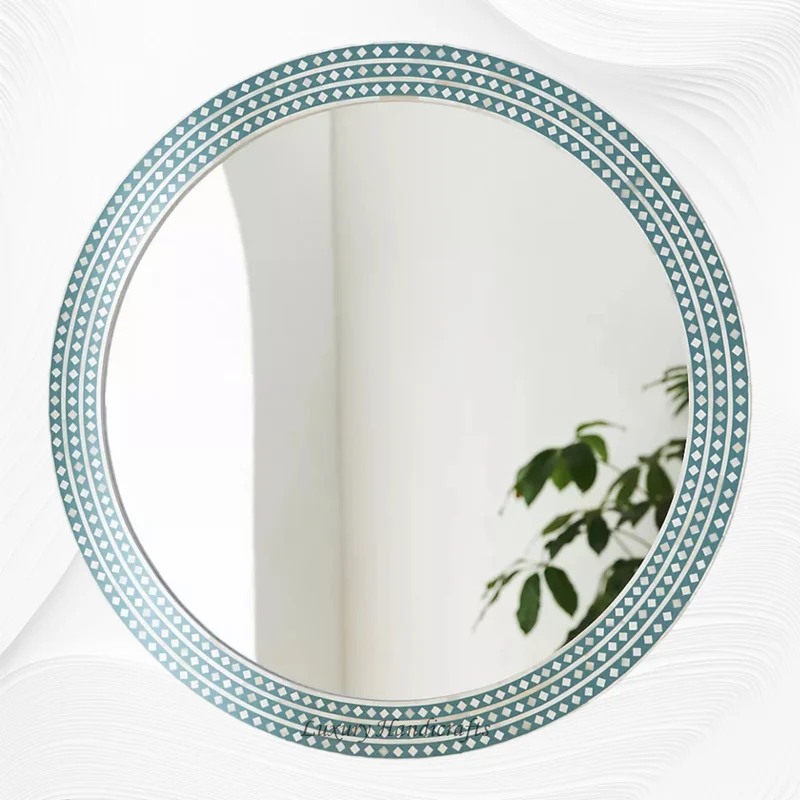 Bone Inlay Devina Mirror Green