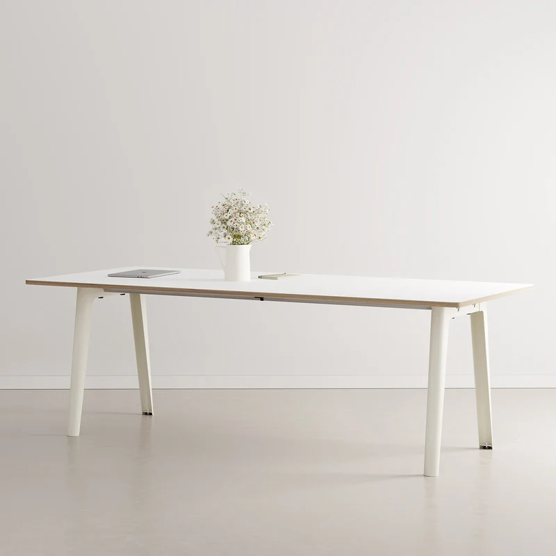 Table de réunion NEW MODERN - multiplis blanc
