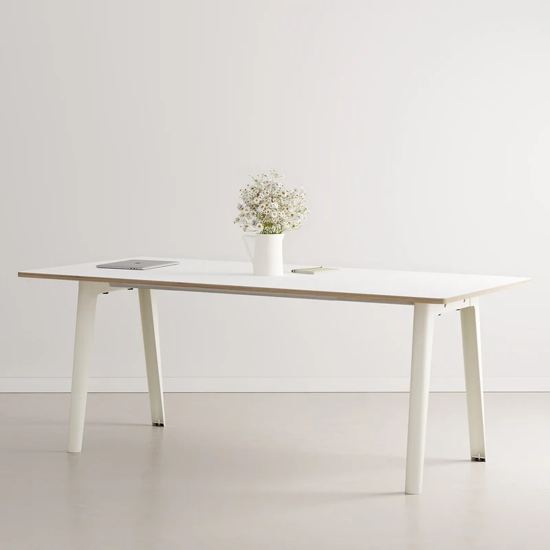 Table de réunion NEW MODERN - multiplis blanc