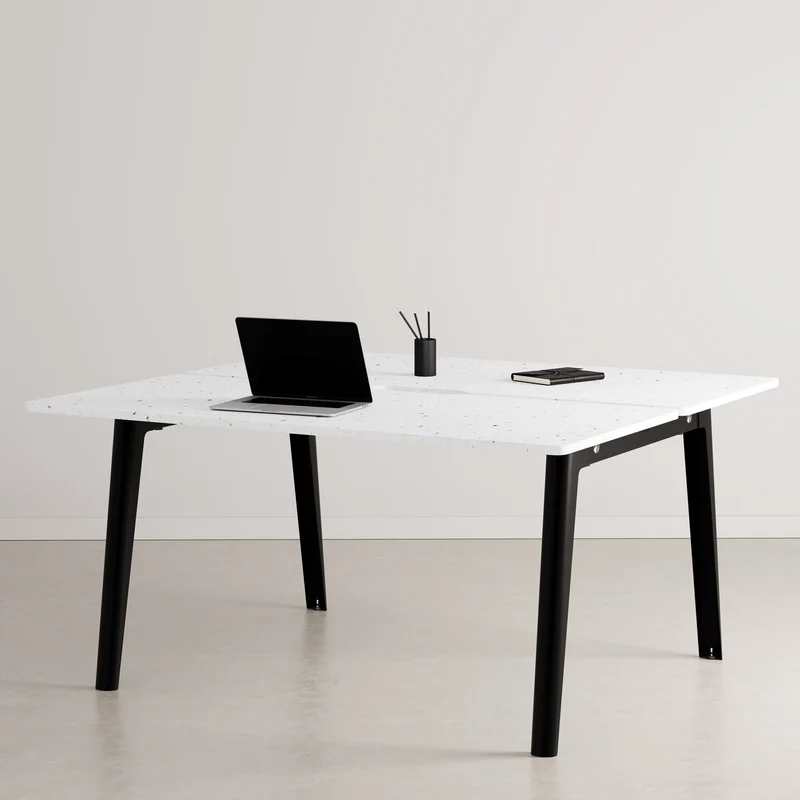 Bureau open-space NEW MODERN 2 places - plastique recyclé Venezia