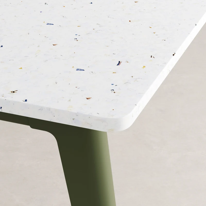 Bureau open-space NEW MODERN 2 places - plastique recyclé Venezia