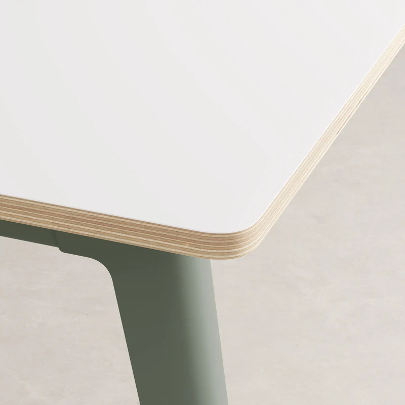 Bureau open-space NEW MODERN 2 places - multiplis blanc