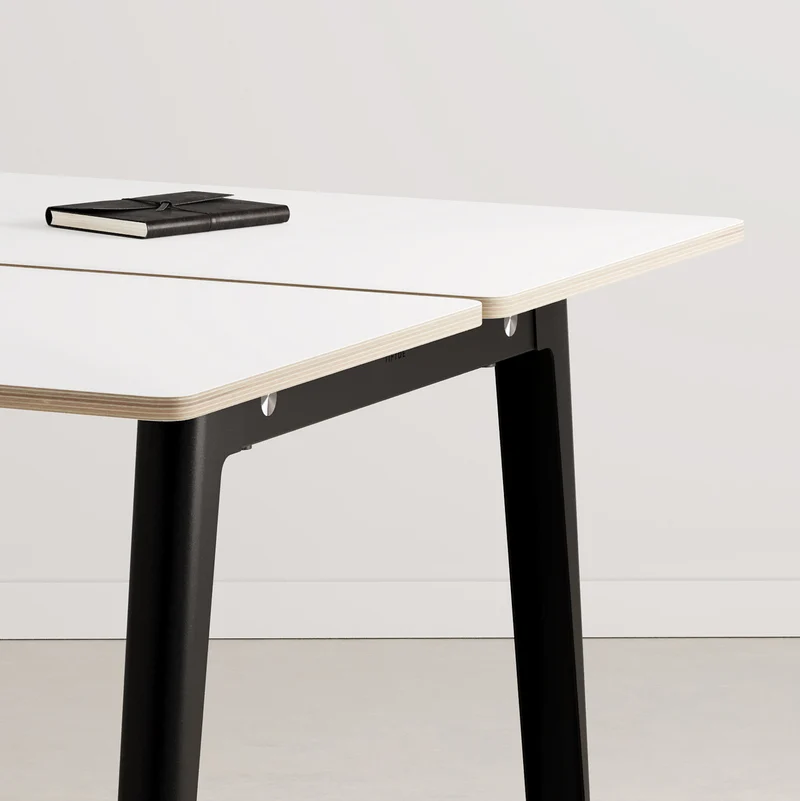 Bureau open-space NEW MODERN 2 places - multiplis blanc