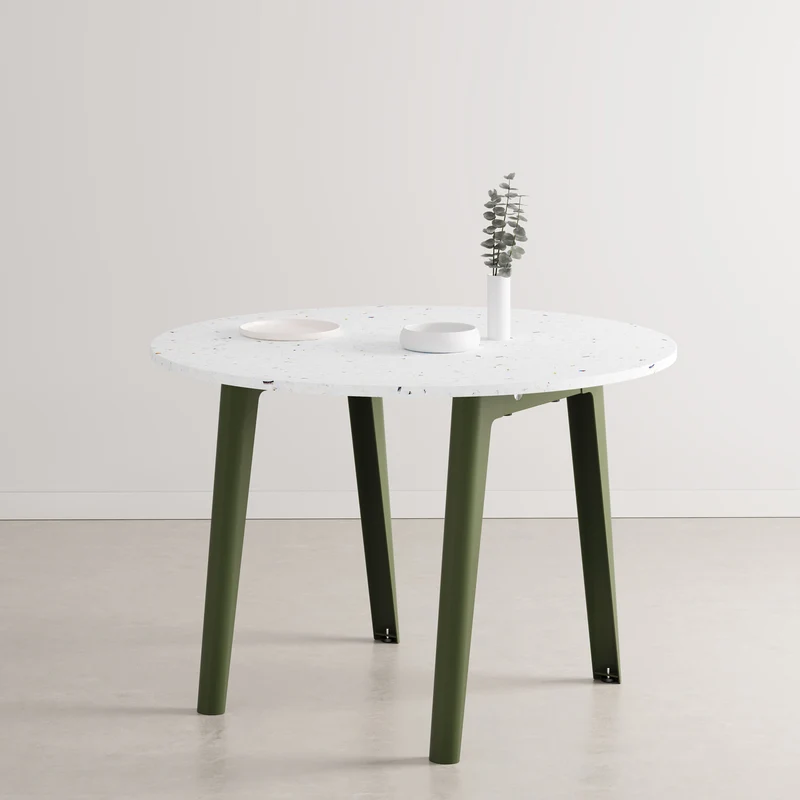 Table ronde NEW MODERN Ø 108cm - plastique recyclé Venezia
