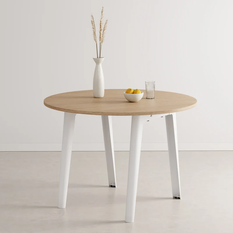 Table ronde NEW MODERN Ø 110cm - bois éco-certifié