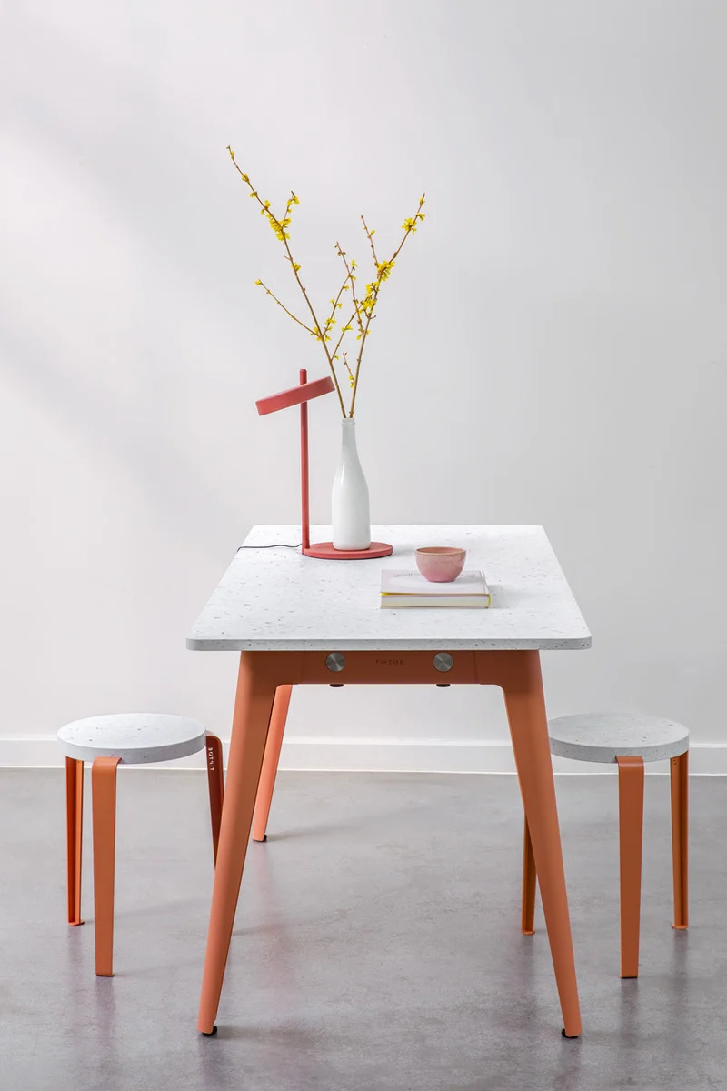 Tabouret LOU - plastique recyclé Venezia