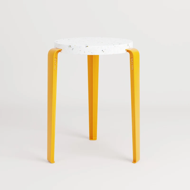 Tabouret LOU - plastique recyclé Venezia