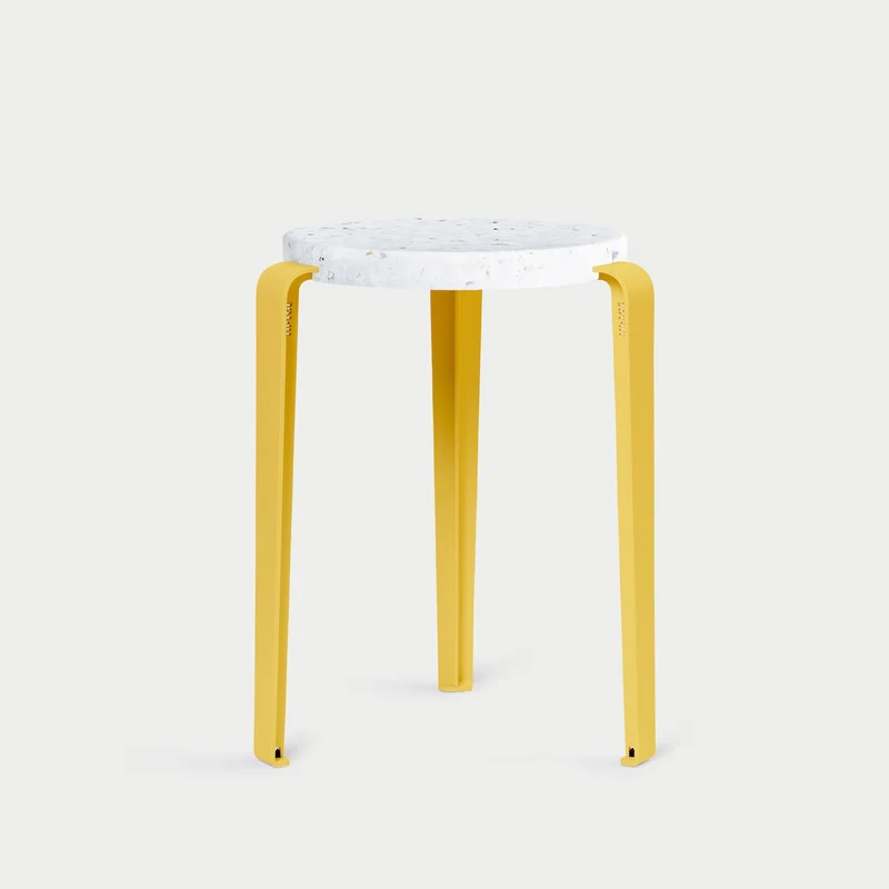 Tabouret LOU - plastique recyclé Venezia