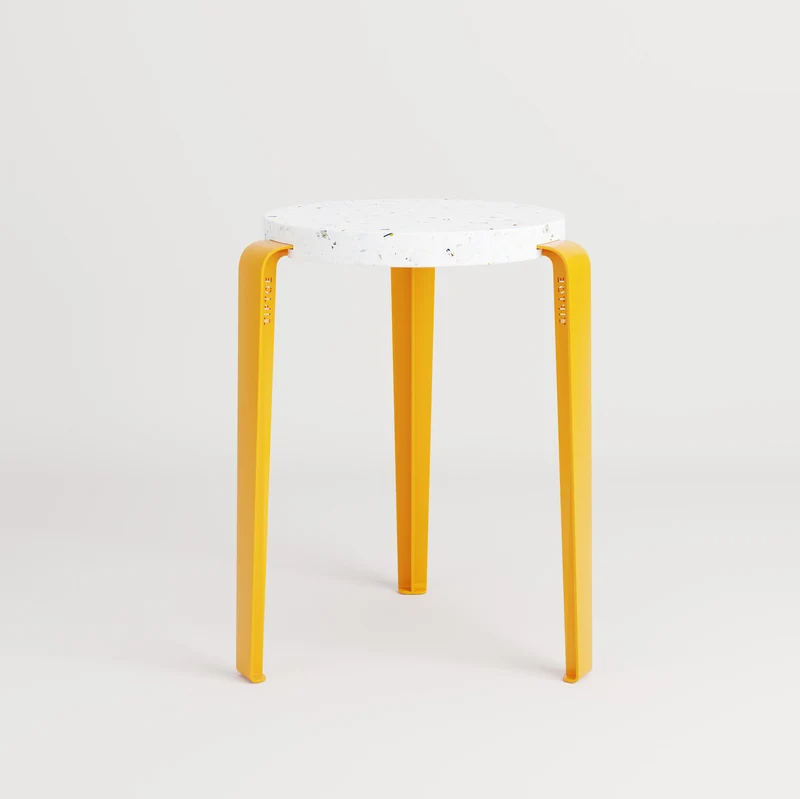 Tabouret LOU - plastique recyclé Venezia
