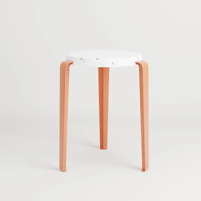 Tabouret LOU - plastique recyclé Venezia