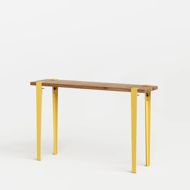 Console TIPTOE 120x30cm - bois ancien recyclé