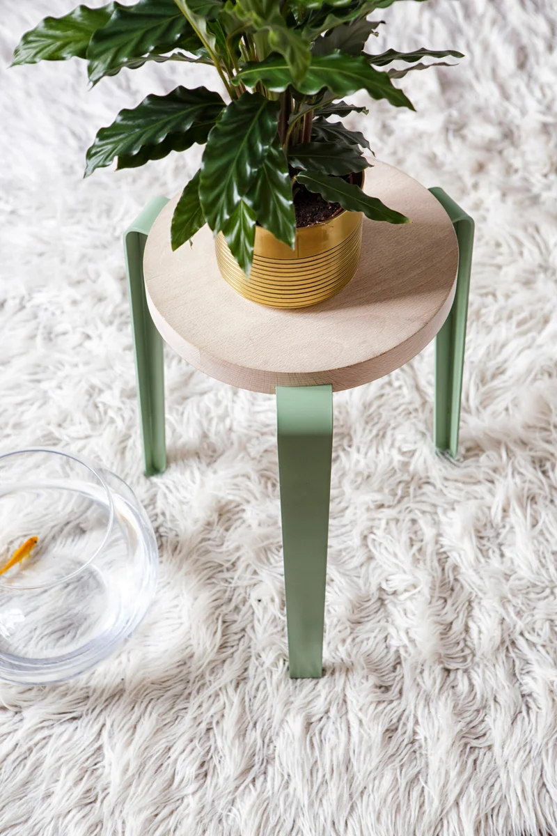 Tabouret LOU - chêne massif