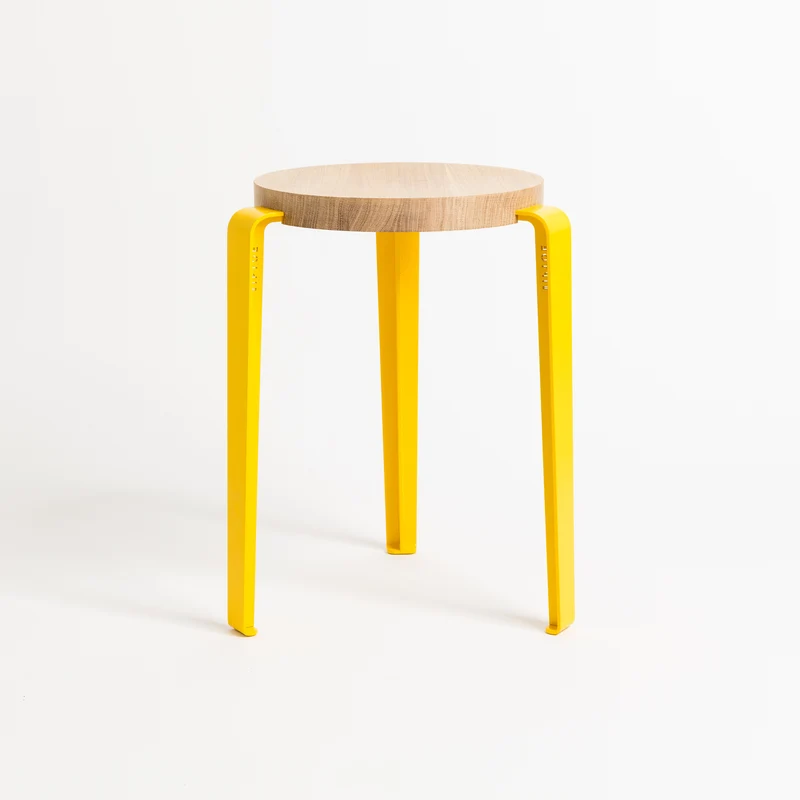 Tabouret LOU - chêne massif