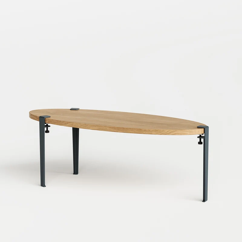 Table basse TIPTOE 120x48cm - chêne massif