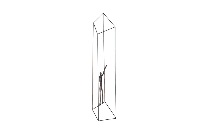 Sculpture murale Perspective 17.5x1x35"
