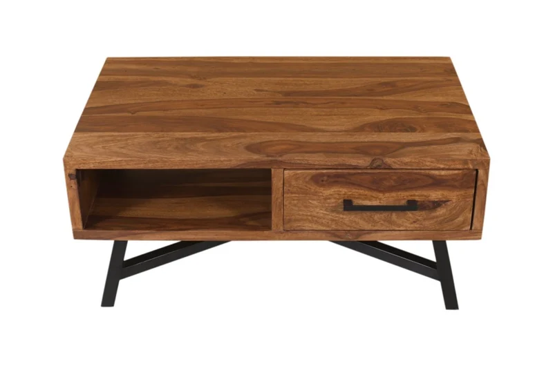 Table de salon 2 tiroirs LOFT