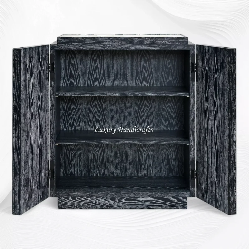 Plexus Cerused Oak Selenite Cabinet