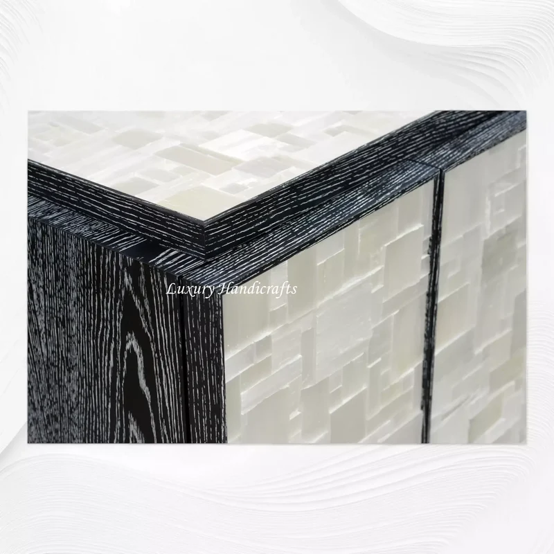 Plexus Cerused Oak Selenite Cabinet