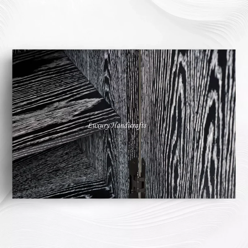 Plexus Cerused Oak Selenite Cabinet