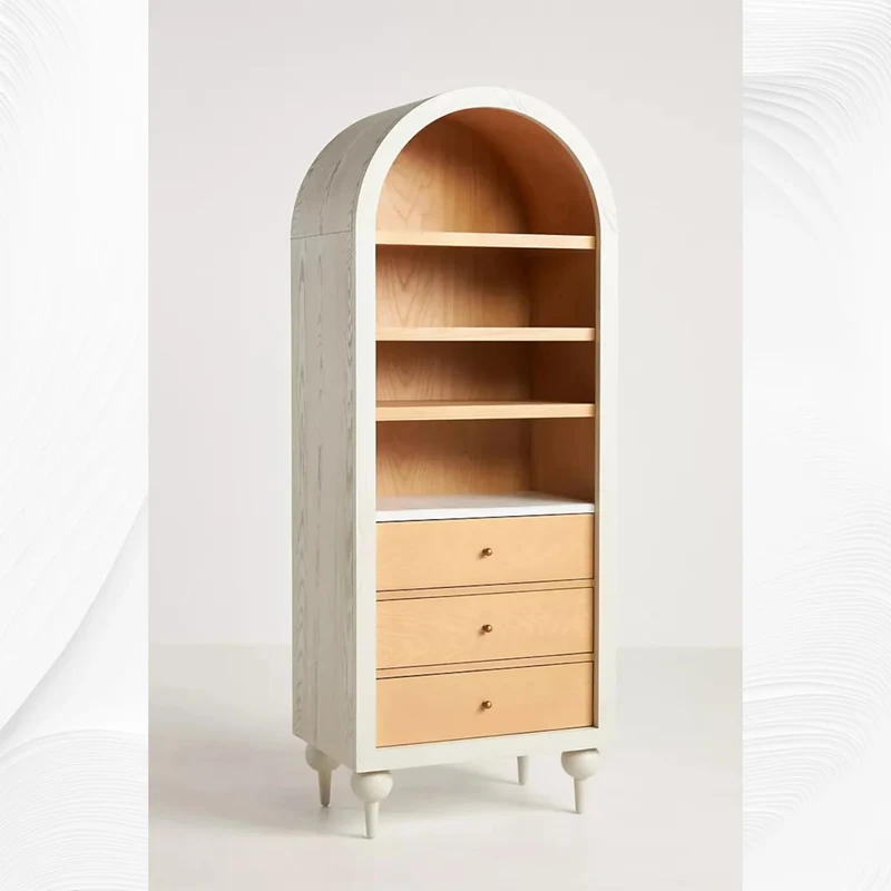 Fern Bookcase Slipper Satin