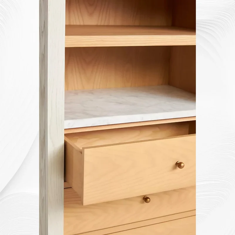Fern Bookcase Slipper Satin