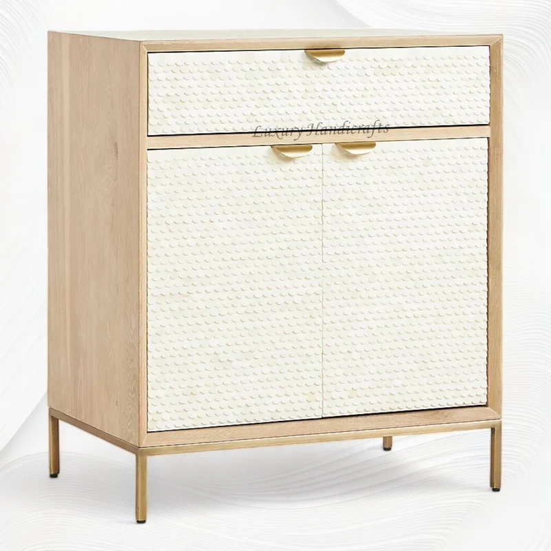 Cora Bone Inlay Entryway Cabinet | Inlaid Chest Of Drawers