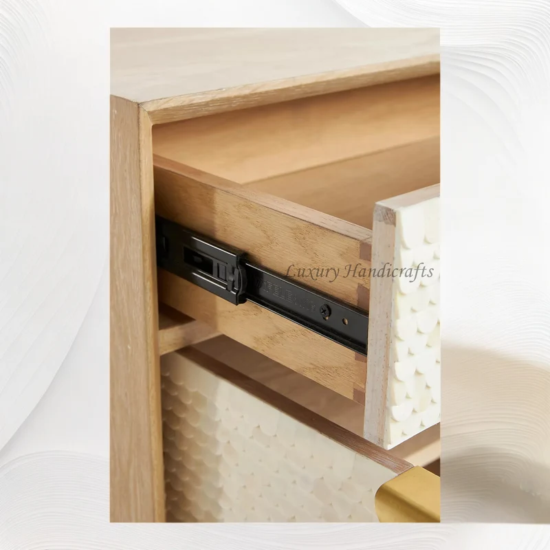 Cora Bone Inlay Entryway Cabinet | Inlaid Chest Of Drawers