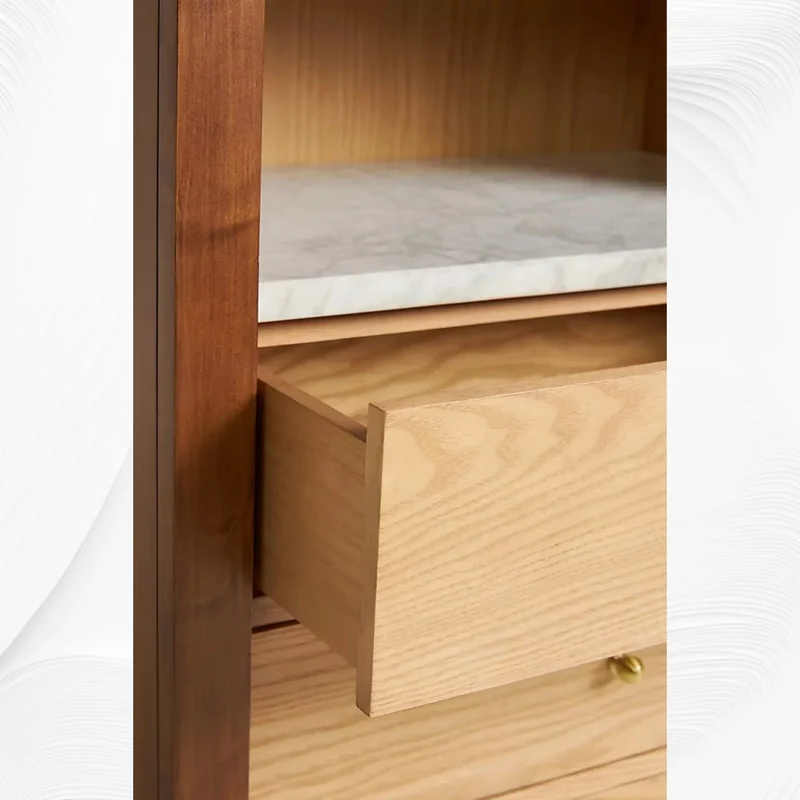 Fern Bookcase Brown