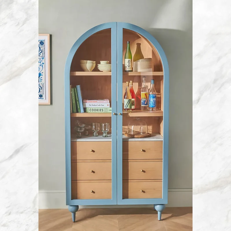 Fern Storage Cabinet Blue