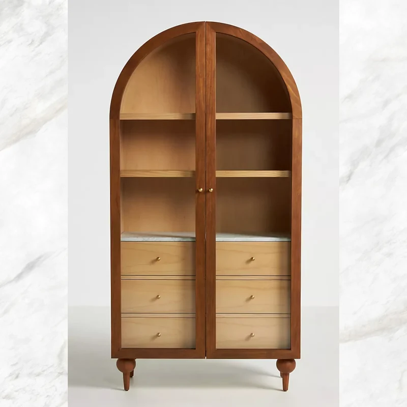 Fern Storage Cabinet Brown