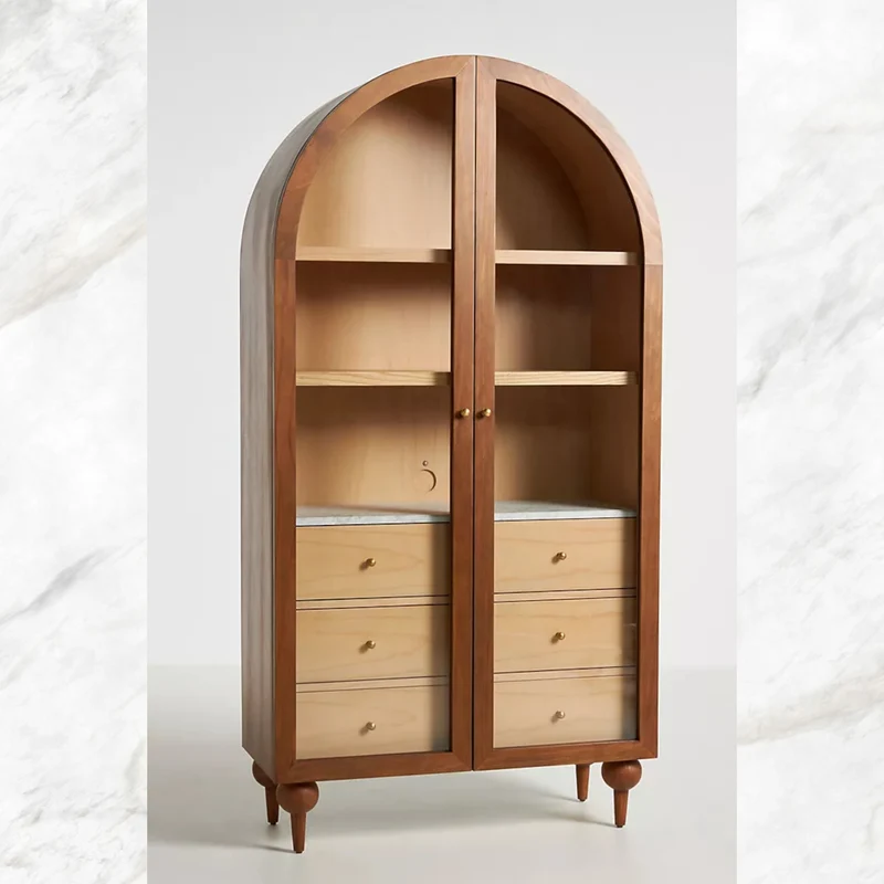 Fern Storage Cabinet Brown