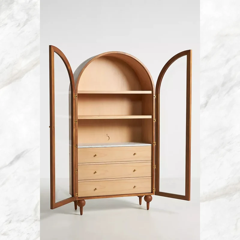 Fern Storage Cabinet Brown