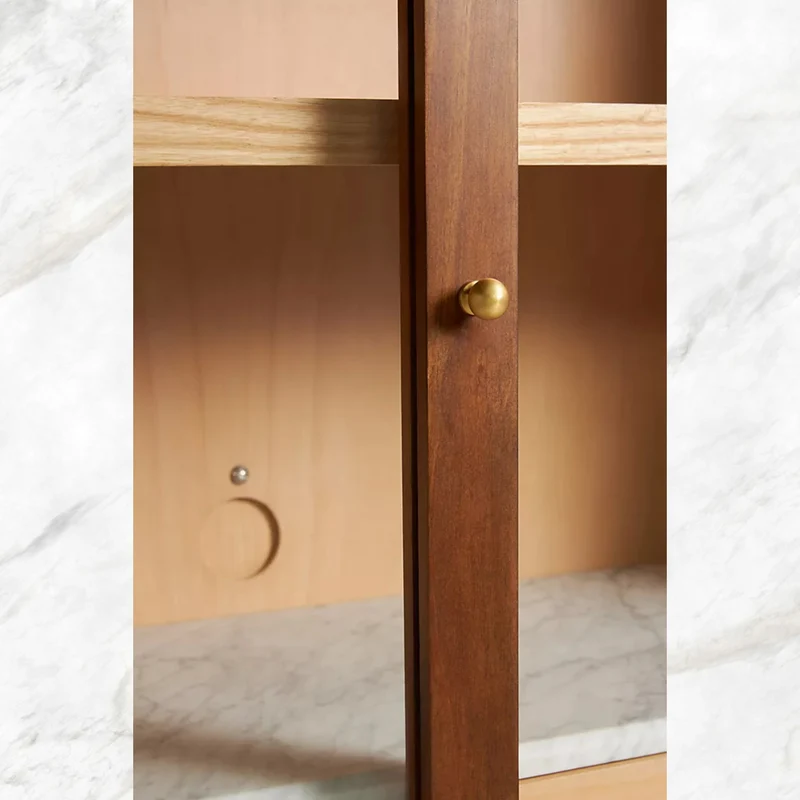 Fern Storage Cabinet Brown