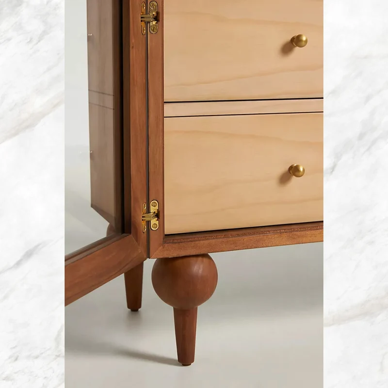 Fern Storage Cabinet Brown