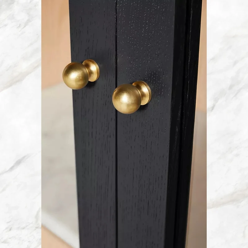 Fern Storage Cabinet Black