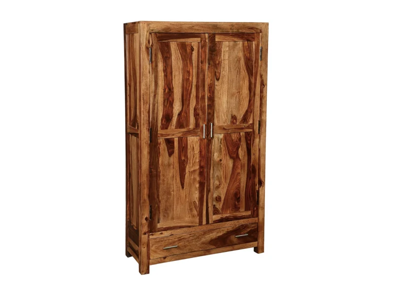 Armoire Enzo 2 portes brun