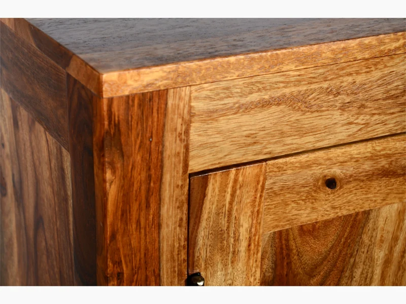 Armoire Enzo 2 portes brun
