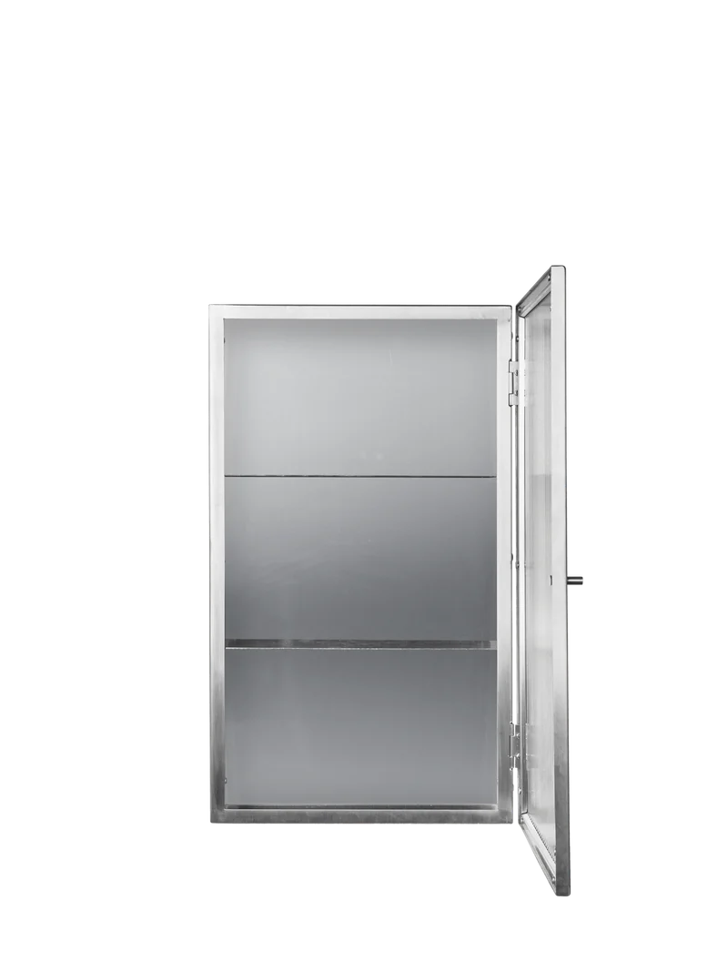 Haze Wall Cabinet - Reeded Glass