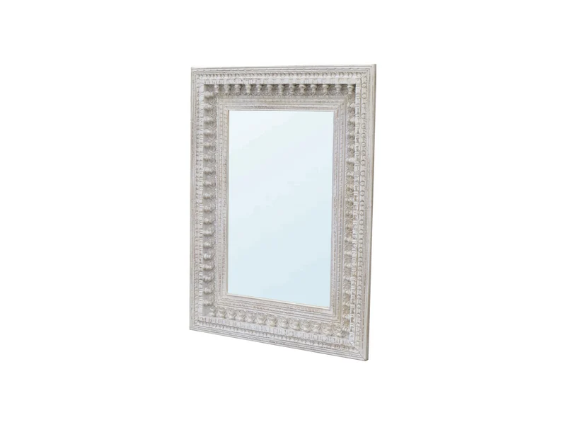 Miroir Annapurna – Manguier massif blanc patiné