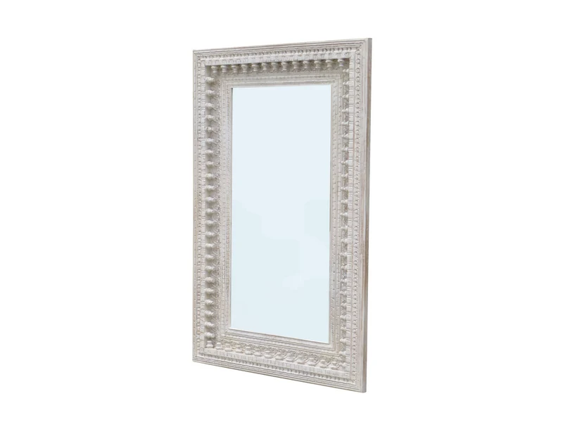 Miroir Annapurna – Manguier massif blanc patiné